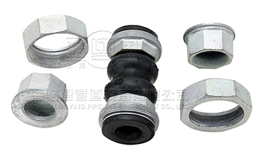 內(nèi)蒙古阿拉善盟<a href=http://www.t317.cn.cn target=_blank class=infotextkey>絲扣橡膠接頭</a>分解圖